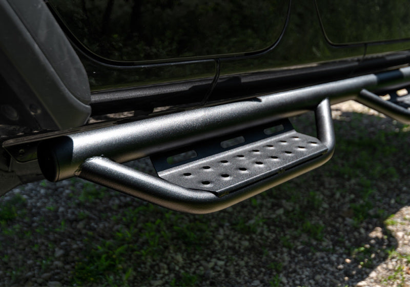 Load image into Gallery viewer, N-Fab 21-22 Ford Bronco 4 Door SRW RS Nerf Step - Full Length - 2in - Tex. Black
