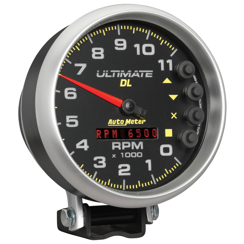 Load image into Gallery viewer, Autometer 5 inch Ultimate DL Playback Tachometer 11000 RPM - Black
