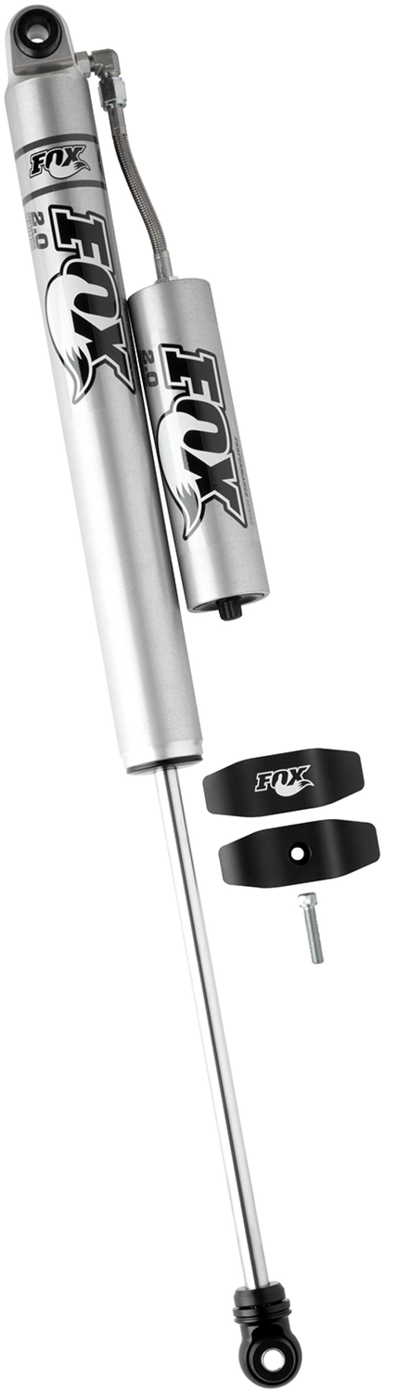 Load image into Gallery viewer, Fox 05+ Ford SD 2.0 Performance Series 13.6in. Smooth Body Remote Res. Rear Shock / 1.5-3.5in. Lift
