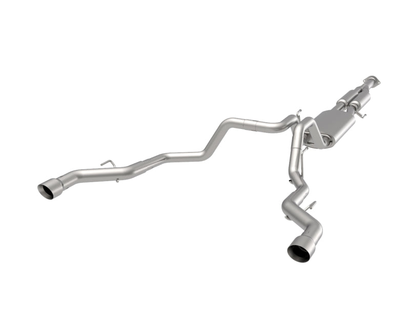 Load image into Gallery viewer, Kooks 21+ Ford F150 2.7/3.5/5.0L 3in Dual Cat-Back Rear Exit Exhaust w/Polished Tips
