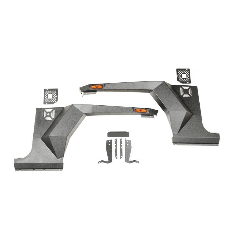 Load image into Gallery viewer, Rugged Ridge XHD Front Armor Fenders Pair 07-18 Jeep Wrangler JK/JKU

