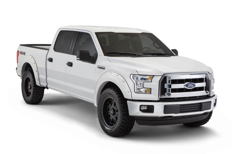 Load image into Gallery viewer, Bushwacker 17-18 Ford F-250 Super Duty Pocket Style Flares 4pc - Oxford White
