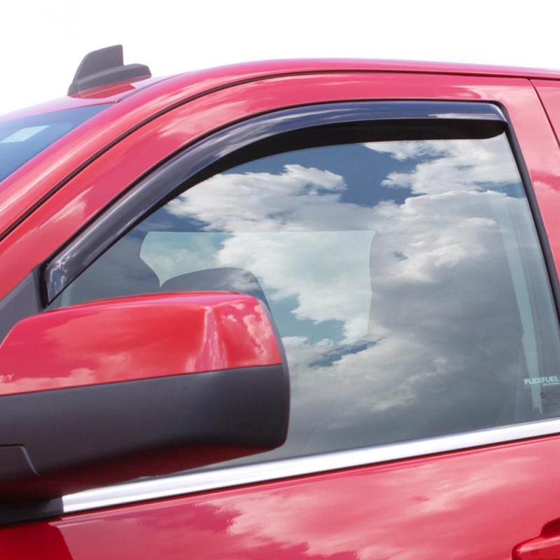 Load image into Gallery viewer, AVS 05-15 Toyota Tacoma Access Cab Ventvisor In-Channel Window Deflectors 2pc - Smoke
