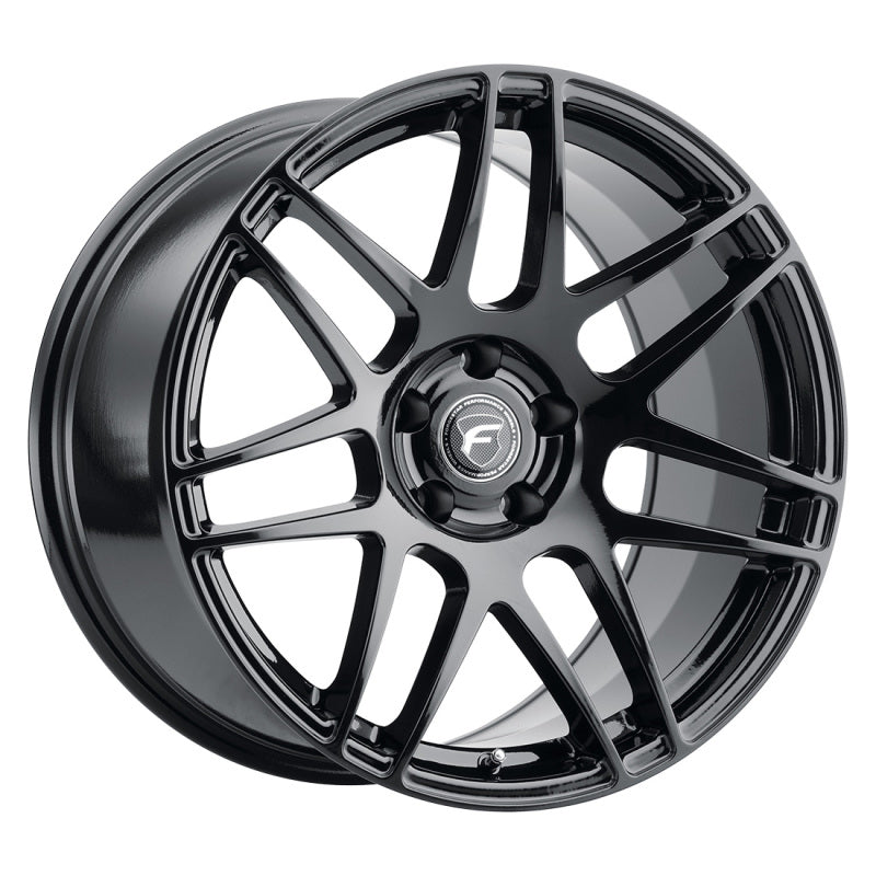 Load image into Gallery viewer, Forgestar F14 18x11 / 6x114.3 BP / ET44 / 7.7in BS Gloss Black Wheel
