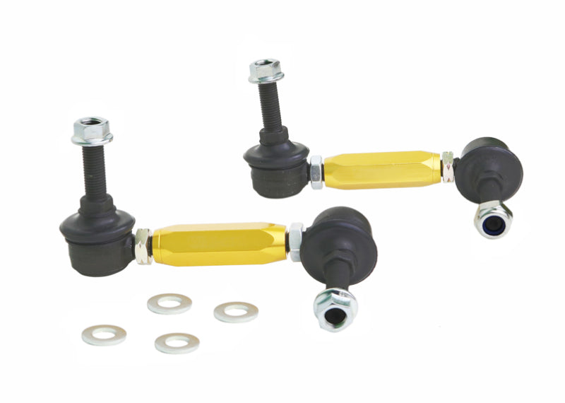 Load image into Gallery viewer, Whiteline Universal Swaybar Link Kit-Heavy Duty Adj Steel Ball w/ 10mm Ball Stud
