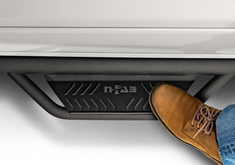 Load image into Gallery viewer, N-Fab Podium LG 19-21 Ram 1500 (New Body Style) SRW Quad Cab Length - Tex. Black
