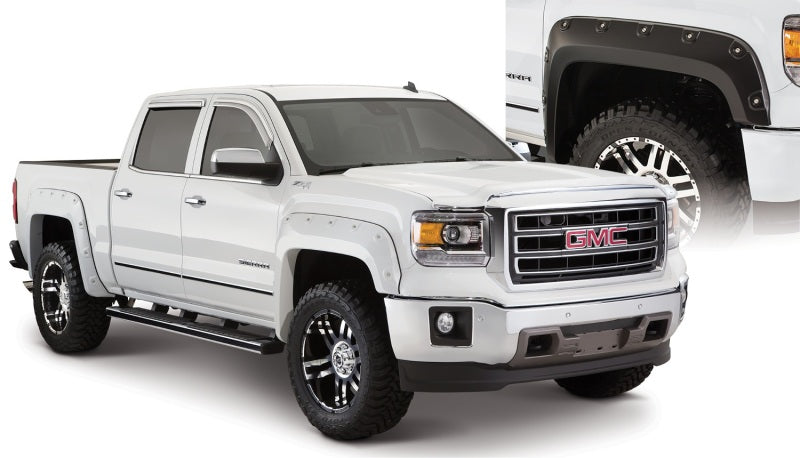 Load image into Gallery viewer, Bushwacker 16-18 GMC Sierra 1500 Boss Pocket Style Flares 4pc - Black
