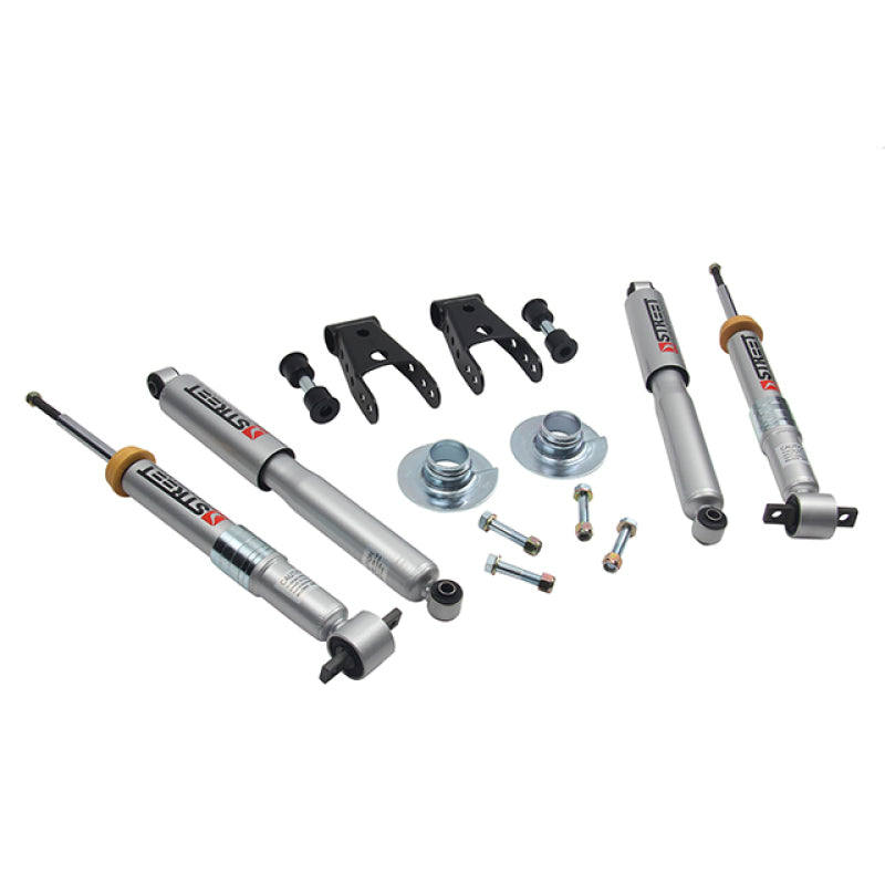 Load image into Gallery viewer, Belltech 15-17 Ford F-150 +1in to -3in Front 2in Rear Lowering Kit
