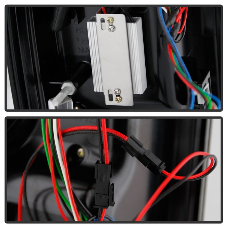 Load image into Gallery viewer, Spyder Chevy Silverado 19-20 LED Tail Light Black ALT-YD-CS19HAL-BK
