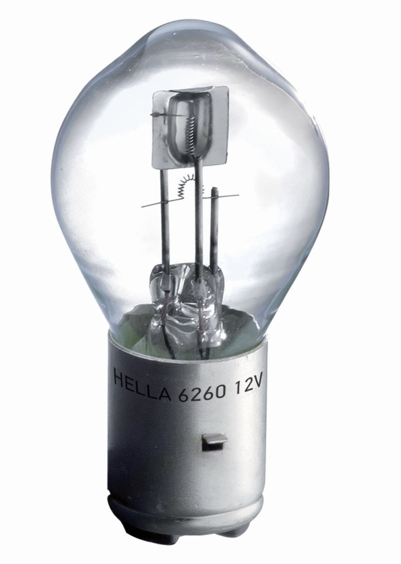 Load image into Gallery viewer, Hella Bulb 6260 12V 60/60W Ba20D B11 S2
