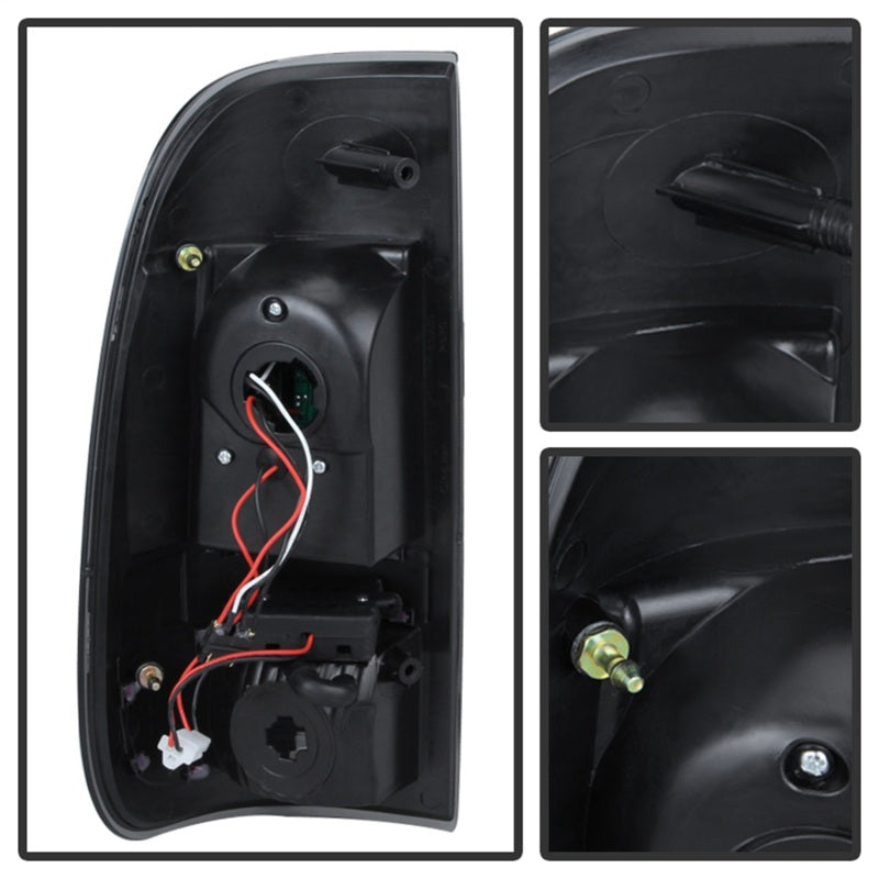 Load image into Gallery viewer, xTune Ford Super Duty 08-15 LED Tail Lights Black ALT-JH-FS08-LED-BK
