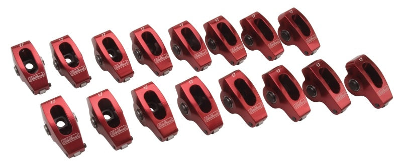 Load image into Gallery viewer, Edelbrock Rocker Arms Roller BBC 7/16In 1 7 1 Ratio Set of 16
