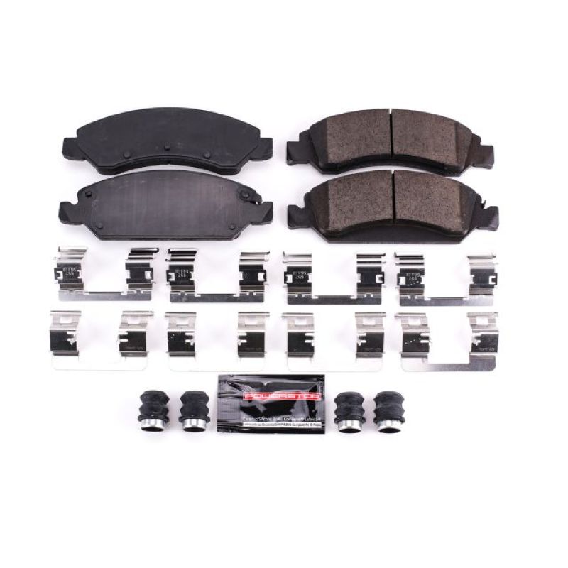 Load image into Gallery viewer, Power Stop 2008 Chevrolet Avalanche Front Z23 Evolution Sport Brake Pads w/Hardware
