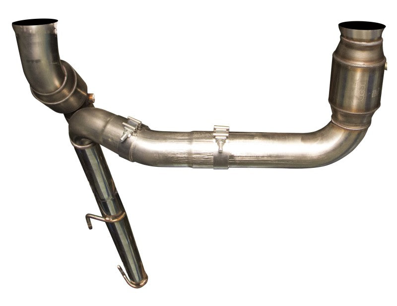 Load image into Gallery viewer, Kooks 2009+ Dodge 1500 HEMI Pick Up Truck 3in x OEM Cat SS Y Pipe Kooks Header Req
