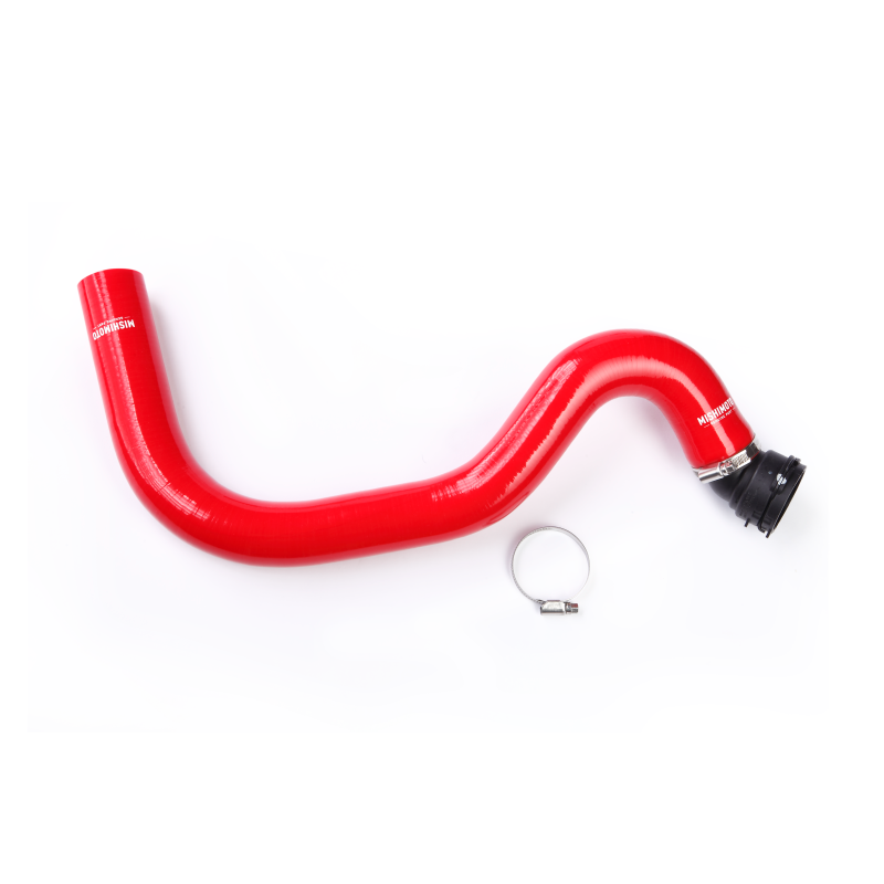 Load image into Gallery viewer, Mishimoto 15+ Ford Mustang GT Red Silicone Upper Radiator Hose
