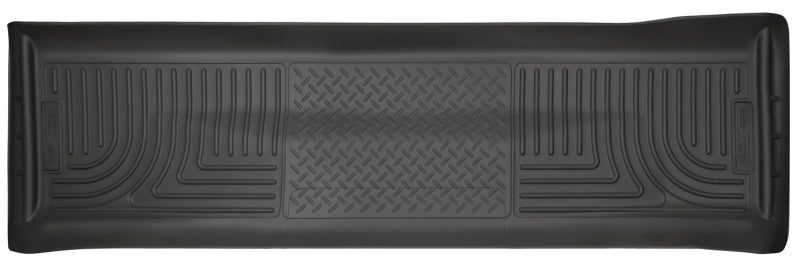 Load image into Gallery viewer, Husky Liners 11-15 Ford F250/F350/F450 Super Duty Crew Cab WeatherBeater Black 2nd Seat Floor Liners

