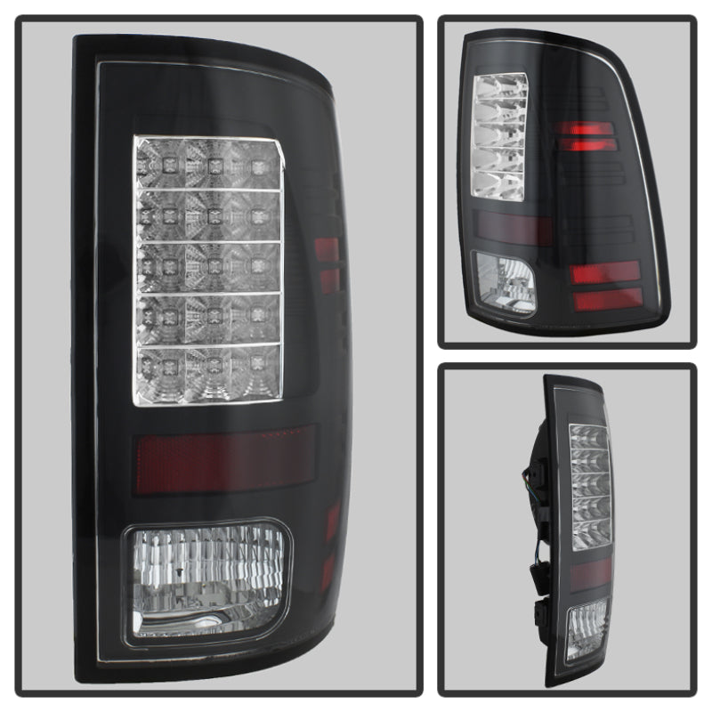 Load image into Gallery viewer, Spyder Dodge Ram 1500 13-14/Ram 2500 13-14 LED Tail Lights LED Model only - Blk ALT-YD-DRAM13-LED-BK
