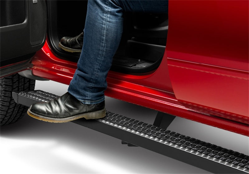 Load image into Gallery viewer, N-Fab Growler Fleet 16-19 Nissan Titan/Titan XD Crew Cab - Cab Length - Tex. Black
