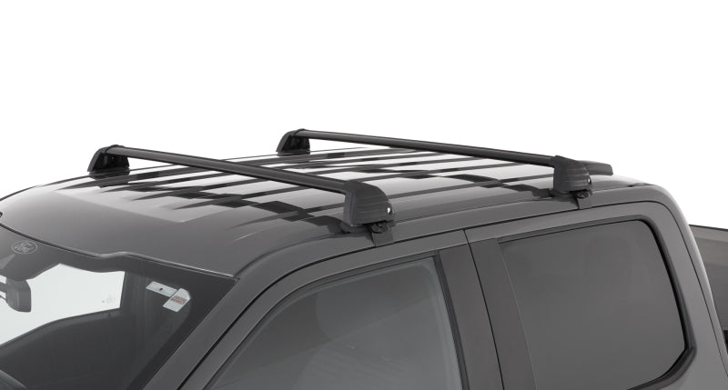 Load image into Gallery viewer, Rhino-Rack 04-08 Ford F150 Supercrew Vortex ROC25 Flush 2 Bar Roof Rack - Black
