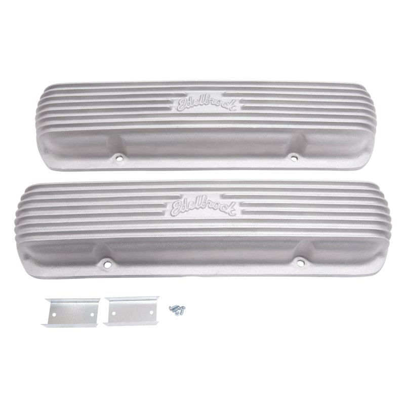 Load image into Gallery viewer, Edelbrock Valve Cover Classic Series Pontiac 1962-1979 301-455 CI V8 Satin
