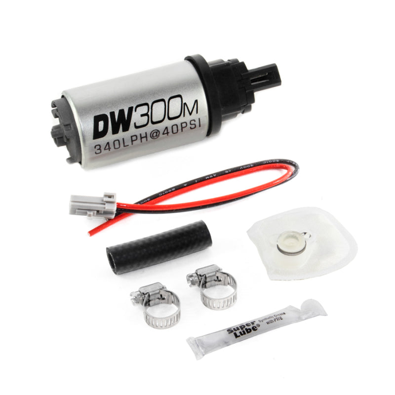 Load image into Gallery viewer, DeatschWerks 340 LPH Ford In-Tank Fuel Pump DW300M Series w/ 05-10 Mustang V6 / V8 Install Kit
