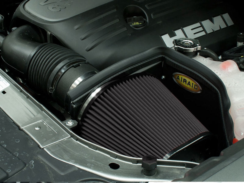 Load image into Gallery viewer, Airaid 11-13 Dodge Charger/Challenger 3.6/5.7/6.4L CAD Intake System w/o Tube (Dry / Black Media)
