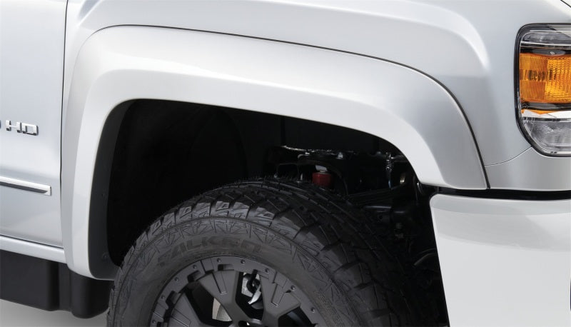 Load image into Gallery viewer, Bushwacker 15-18 GMC Sierra 2500 HD Extend-A-Fender Style Flares 4pc 78.8/97.6in Bed - Black
