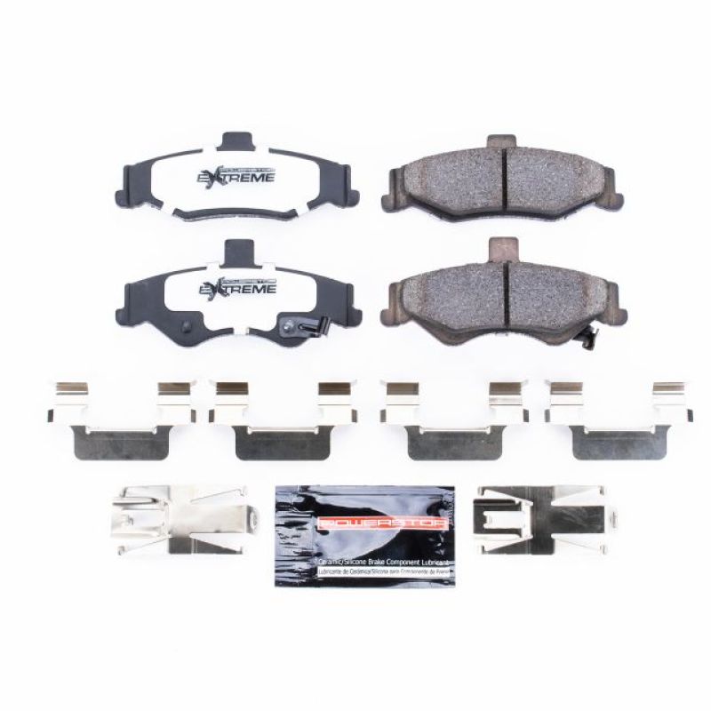 Load image into Gallery viewer, Power Stop 98-02 Chevrolet Camaro Rear Z26 Extreme Street Brake Pads w/Hardware
