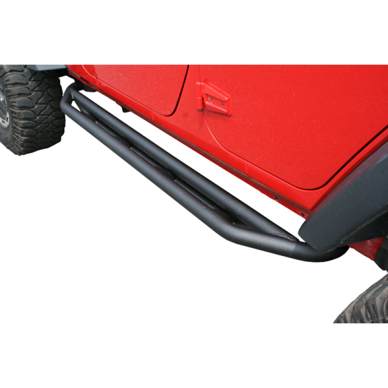 Load image into Gallery viewer, Rugged Ridge RRC Side Armor Guards 07-18 4-Door Jeep Wrangler
