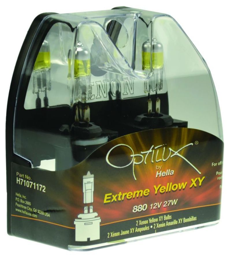 Load image into Gallery viewer, Hella Optilux 880 12V Xenon Yellow XY Bulb
