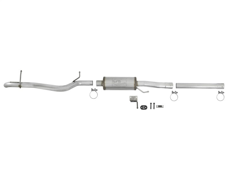 Load image into Gallery viewer, aFe Scorpion 2-1/2in Aluminized Steel Cat-Back Exhaust 07-18 Jeep Wrangler (JK) V6 3.6L/3.8L (2/4dr)
