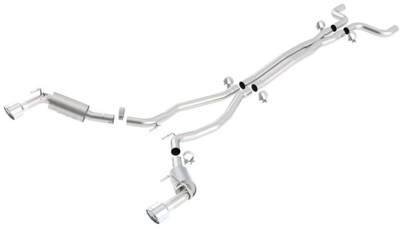 Load image into Gallery viewer, Borla 10-13 Chevy Camaro SS 6.2L 8cyl Aggressive Catback Exhaust
