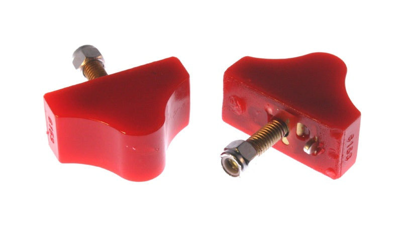 Load image into Gallery viewer, Energy Suspension GM Lower B Stop Single Hump Set - Red

