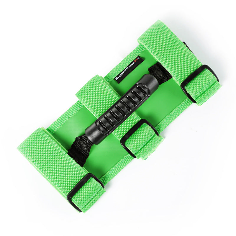 Load image into Gallery viewer, Rugged Ridge Ultimate Grab Handles Green 55-20 CJ/Jeep Wrangler /JT
