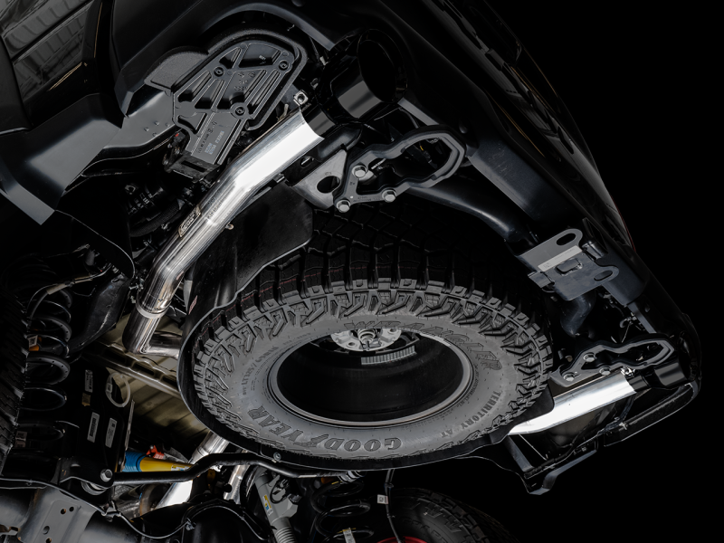 Load image into Gallery viewer, AWE Tuning 2021 RAM 1500 TRX 0FG Cat-Back Exhaust - Diamond Black Tips
