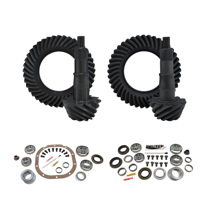 Load image into Gallery viewer, Yukon Gear &amp; Install Kit Ford 8.8in Various F150 4.56 Ratio FR&amp;RR

