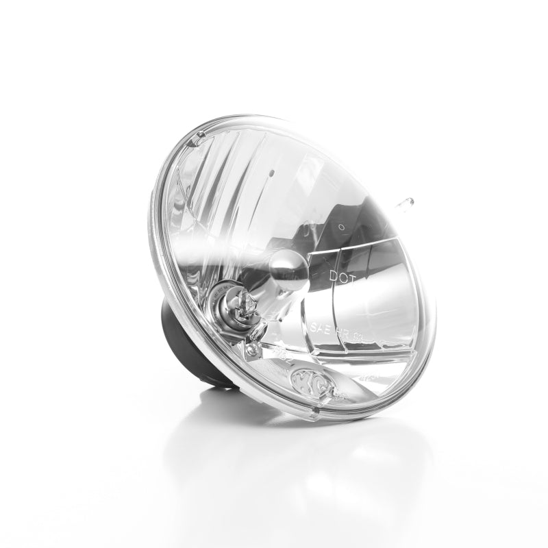 Load image into Gallery viewer, KC HiLiTES Universal/97-06 Jeep TJ 7in. Halogen H4 DOT Approved Headlight 55/60w Lexan (Single)
