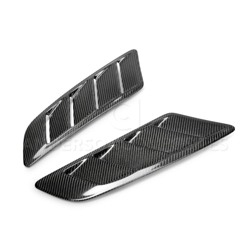 Load image into Gallery viewer, Anderson Composites 2015-2017 Ford Mustang Type-AB Carbon Fiber Hood Vents
