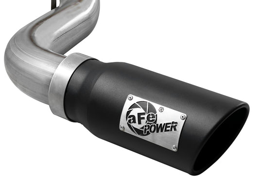 aFe Apollo GT Series 2019 GM Silverado/Sierra 1500 4.3L/5.3L 409 SS CatBack Exhaust System w/Blk Tip