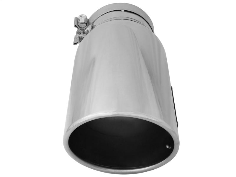 Load image into Gallery viewer, aFe MACH Force-Xp 5in Inlet x 7in Outlet x 15in length 304 Stainless Steel Exhaust Tip
