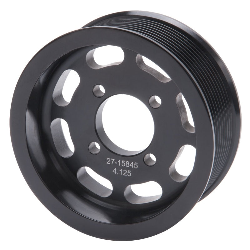 Load image into Gallery viewer, Edelbrock Pulley Supercharger Enforcer 10 Rib 4 125In Black
