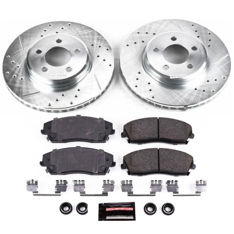 Load image into Gallery viewer, Power Stop 05-19 Chrysler 300 Front Z23 Evolution Sport Brake Kit
