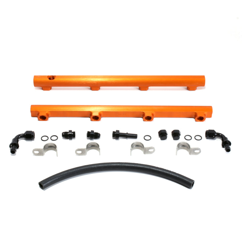 Load image into Gallery viewer, BBK 05-14 Dodge Hemi 5.7/6.1 High Flow Billet Aluminum Fuel Rail Kit (Non Trucks)

