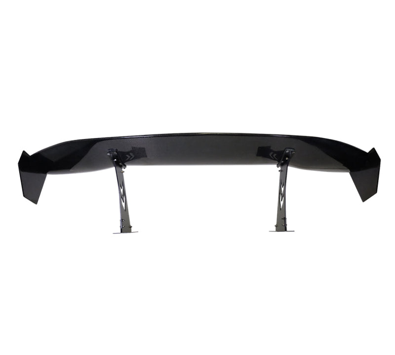Load image into Gallery viewer, NRG Carbon Fiber Spoiler - Universal (69in.) w/NRG Logo / Stand Cut Out / Large Side Plate
