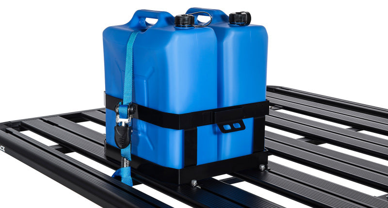 Load image into Gallery viewer, Rhino-Rack Double Vertical Jerry Can Holder
