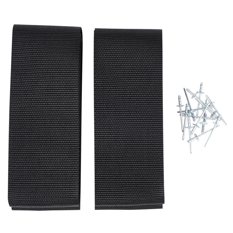 Load image into Gallery viewer, Omix Straps With Rivets Pair- 07-10 Jeep JKU 4Dr
