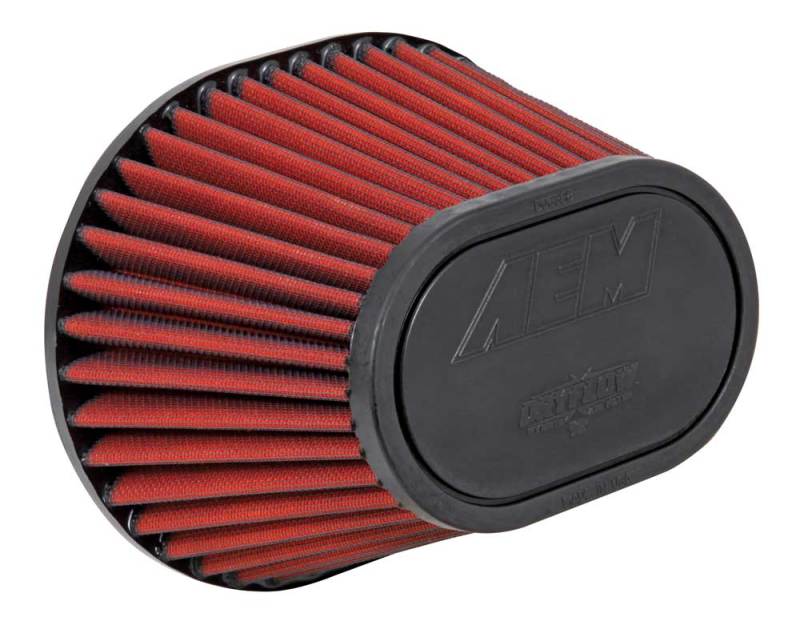 Load image into Gallery viewer, AEM Dryflow Air Filter - 3.5in FLG / 8-1/2in L x 7in W / Top 6-1/4in L x 4in W / 5-1/2in H (S/O)
