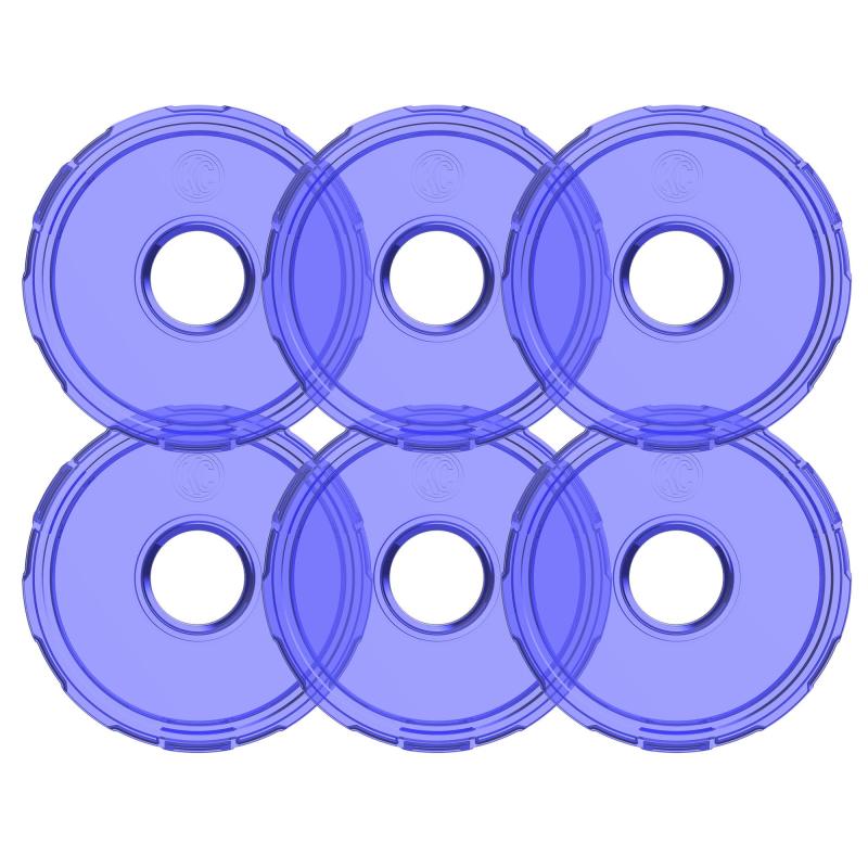 Load image into Gallery viewer, KC HiLiTES Cyclone V2 LED - Replacement Lens - Blue - 6-PK
