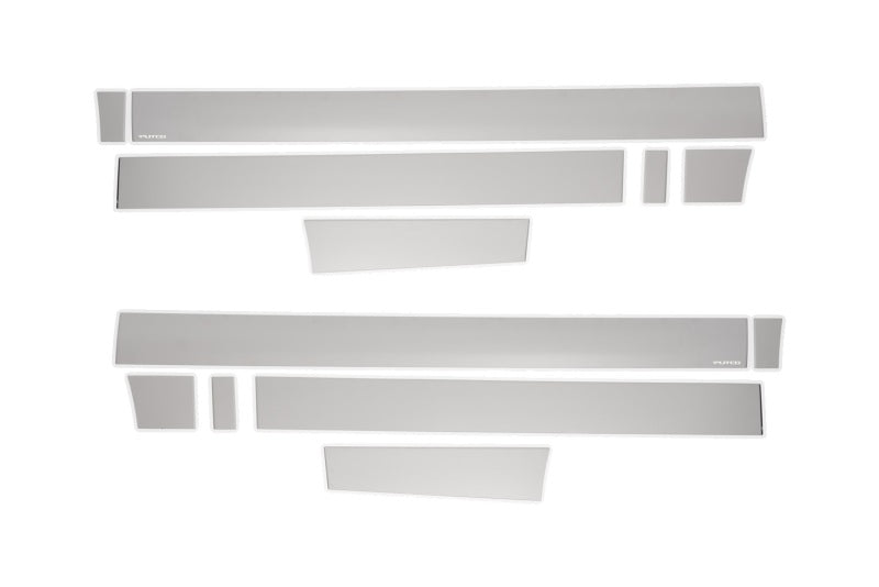 Load image into Gallery viewer, Putco 15-20 Ford F-150 Super Crew 6.5ft Short Box (4.25in Tall - 12pcs) SS Rocker Panels
