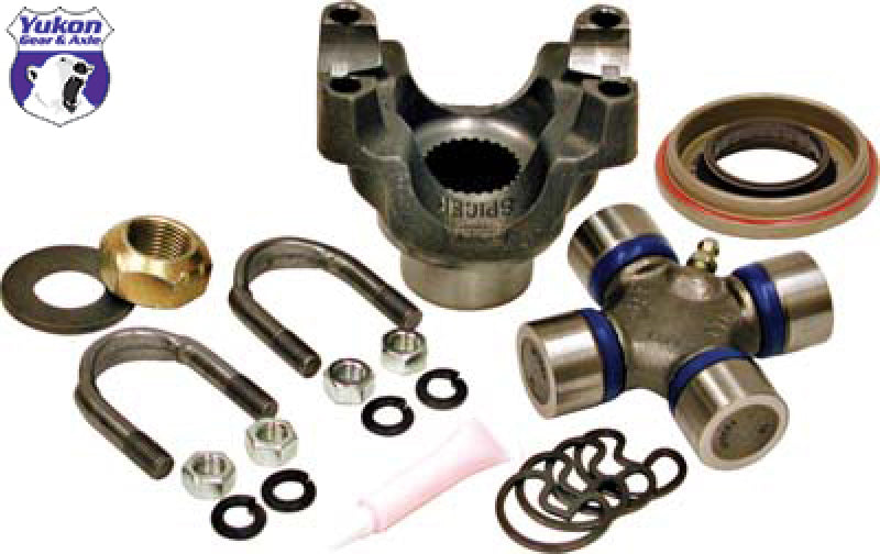 Load image into Gallery viewer, Yukon Gear Replacement Trail Repair Kit For Dana 60 w/ 1350 Size U/Joint and U-Bolts
